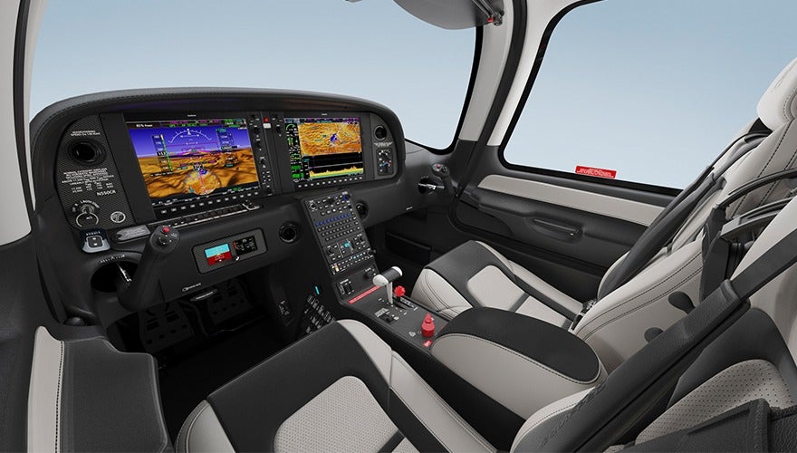 Cirrus SR22T glass cockpit